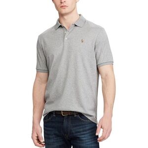 NEW Polo by Ralph Lauren Men's Light Gray Polo Shirt